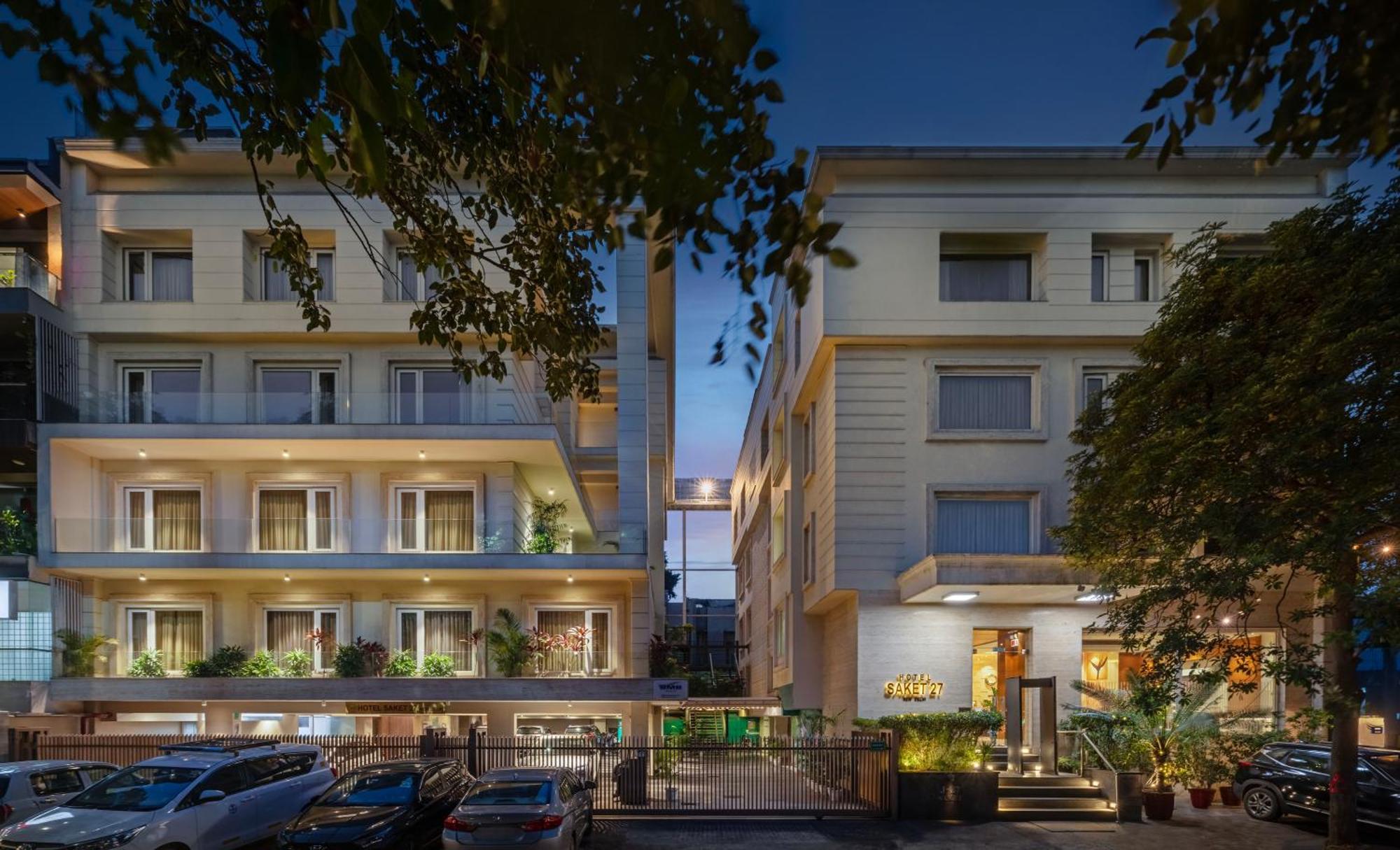 Hotel Saket 27 Nueva Delhi Exterior foto